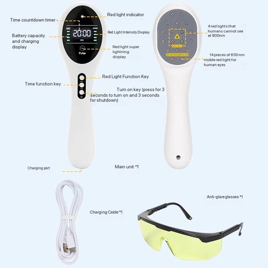 The FrostRay Recovery Lamp